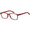 INDUSTRIE OTTICHE ITALIANE SRL Occhiale Da Lettura Premontato Corpootto C8 Slim Rosso +3,00