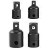 KSBBHDS Set di 4 adattatori per chiavi a bussola, 3/8 su 1/2, 1/2 su 3/8, 1/4 su 3/8, 3/8 su 1/4, adattatore chiave a bussola, ideale per fai da te