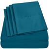 Sweet Home Collection Lenzuola full size - 6 pezzi 1500 Supreme Collection Fine spazzolato microfibra profonda tasca intera set biancheria da letto - 2 federe extra, ottimo rapporto qualità prezzo, pieno, verde acqua