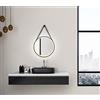 Talos Specchio di Design Golden Summer Diametro 55 cm Telaio in Alluminio Massiccio di Alta qualità Illuminazione A LED Colore della Luce Bianco Neutro