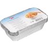 Tala - Set di 10 vaschette in Alluminio con Coperchio, 20 x 11 x 5,5 cm, Colore Argentato