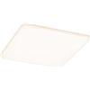 Paulmann Pauleen Paulmann 93061 Pannello LED a Incasso Veluna VariFit IP44 dimmerabile su 3 Livelli 185x185mm angolare incl. 1x17 Watt Satinato plastica 3000 K 17 W, Chrome Matt