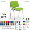 SEIPO LOOK SOFT L0136C Sedie imbotitte impilabile telaio cromato SEIPO TESSUTO V Class 1 IM