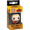 Funko Pop! Keychain: TSS - Harley Quinn - (Damaged Dress) - Suicide Squad 2 - Mini Figura in Vinile da Collezione Novità Portachiavi - Riempitivi per Calze - Idea Regalo - Merchandising Ufficiale