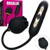 MySecretCase Vibratoreper Donna Clitoride 10 Licking 10 Thrusting Lingua Vibrante Stimolatore Clitoride Femminile Silicone Vibratore Anale Vibratore Spinta Ricaricabile IPX6 Sexytoysys Coppia