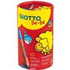 Giotto bebe' - barattolo 10 supermatitoni ideali per i più piccoli