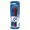 GIOTTO Tratto cancellik - penna cancellabile conf. 4 pz - colori assortiti