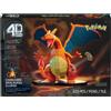 Pokemon 4d build, kit di modellismo 3d pokémon charizard, personaggio dei pokémon, decorazione per scrivania, 223 pezzi, dai 12 anni in su
