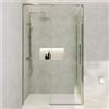 Parama Box doccia 140x80cm scorrevole profili cromati vetro 8mm trasparente anticalcare h200 | Gili