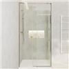 Parama Box doccia 120x80cm scorrevole profili cromati vetro 8mm trasparente anticalcare h200 | Gili