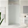 Parama Nicchia doccia 130cm scorrevole vetro 8mm trasparente anticalcare profili cromati h200 | Gili