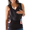 Amtopiyo Papà Maglietta Kangaroo Mamma Lenire Porta Bebè a Fascia Collo a V Manica Corta Canottiere CL014 Donna L