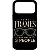 Optical Optometry Eye Care Designs Custodia per iPhone 17 Pro Max Ottico Mi piacciono le cornici e forse 3 Persone Occhiali