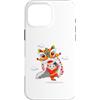 Year of the Green Snake Custodia per iPhone 16 Pro Max Leone Dance Head - Happy Chinese New Year - Serpente verde