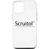 Sarcastic Life Co. Custodia per iPhone 12/12 Pro Don't Care Drug Scuitol Divertente Sarcastico Screw It All