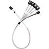 SilverStone Technology CPS05-RE: cavo mini-SAS-SFF-8643-36 pin a SATA 7 pin, SST-CPS05-RE