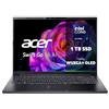 Acer Swift Go 16 AI Laptop 16 WUXGA + OLED Intel Core Ultra 7-256V