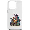 Bunny Meccanico Estetica Officina Moto U Custodia per iPhone 13 Pro La Mia Moto È A Posto Scena Comica Di Centauro