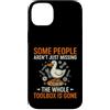 Engineer Humorous Toolbox Gone Tech Custodia per iPhone 14 Plus Sarcastico divertente dire che alcune persone sono solo scomparse