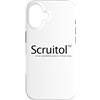 Sarcastic Life Co. Custodia per iPhone 16 Don't Care Drug Scuitol Divertente Sarcastico Screw It All