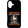 Engineer Humorous Toolbox Gone Tech Custodia per iPhone 17 Sarcastico divertente dire che alcune persone sono solo scomparse