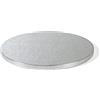 DECORA 0931617 Sottotorta Tondo, Cartone, Argento, ø 50 X H 1.2 cm