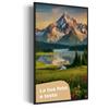 Cimpress Tela Personalizzata con Foto e Cornice, 60 × 90 cm, Verticale | Personalizzabile con immagine o testo, decorazione da parete per casa o ufficio, regalo personalizzato per Natale e feste