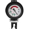 Yosoo Health Gear Misuratore di Pressione per Gonfiabili, Manometro per Barca Gonfiabile Kayak, 0-5 PSI, Adatto per Valvole a 6 e 8 Fori, PVC con Rivestimento in Gel