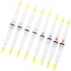 NUEAYMS 8Pcs Deeply Drops Subacquea Pesca di Mare Luce Bastone Colorato Pesce Esche Si Illumina Bastone Accessori Duranti