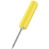 Harilla Portacanna da Pesca Portatile Portacanna Supporto Regolabile Reggicanna Palo Terreno Puntale per Suolo Mantiene La Canna in Posizione con Struttura , Giallo