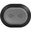 Ruvan Interruttore per frecce e scooter, 1 pulsante di ripristino per indicatore di direzione per scooter Ninebot, montaggio sul coperchio anteriore e set di pulsanti per frecce, per F2/F2 Plus/F2 Pro
