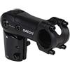 Satori UP2+ - E Bike - Estensione Regolabile per Manubrio della Bicicletta, 1-1/8'' x 31,8 mm, Ideale per Bici elettriche Fino a 45 km o 28 miglia all'ora, in Lega forgiata 3D Super Resistente