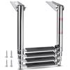KOESRXNQW Scala for Barca Pieghevole Telescopica in Acciaio Inossidabile 304 Sicura E Antiscivolo | Scaletta Da Bagno Antiscivolo Sotto Il Ponte For Pontone Da Pesca In Motoscafo For Yacht