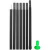 CashMuch Bastone da campeggio in carbonio a 8 strati, 208 cm, resistente, a 8 strati, in carbonio, da campeggio (2,9 metri)