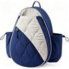 Baoblaze Zaino Tennis Borsa Racchette Zaino Sportivo Borsa Padel Borsa Pickleball Dedicato Racchette Tasca Umido Asciutto per Separare Indumenti Spallacci, Blu