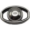 Generic Copertura laterale della manopola della bobina del metallo 17.6mm grigio per Daiwa 25 per Daiwa PR100 per Daiwa Baitcasting Reel