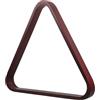 SHINEOFI Triangolo per Biliardo in Legno Massello 57,2mm Design di Precisione e Posizionamento Stabile per Ambienti di Intrattenimento