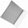 Fabater Foglio per Decking in Teak Eva Grigio Chiaro Pavimentazione per Barche Adatta per Yacht, Tappeto Marino Antiscivolo Fai-da-Te, Cuscino per Coperta da 94x35,4 Pollici per (Grigio Chiaro)