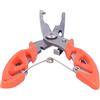 Rengue Pinze da Pesca in Acciaio Inox, Set da 5 Pezzi, Sganciatore per | Forbici Curve, Lame con Rivestimento Antiruggine, Impugnatura Antiscivolo, per Taglio di Lenze e Rimozione di esche.