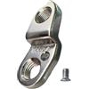 RichVibe Gancio per deragliatore in alluminio argentato per bici per modelli XDS 800, leggero, adattatore posteriore per riparazione e aggiornamenti della bicicletta