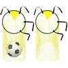 Générique Rete di allenamento per pallone da calcio, rete da lancio di calcio | Accessori per allenatori versatili, gli sport devono essere in giardino, piccolo