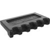 MOBUTOFU Supporto Stecca Biliardo a 5 Slot Nero in Plastica Base Pesata