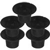 ifundom 5 Pezzi Coperture in Gomma per Gambe Trampolino, Set Sostituzione | Antiscivolo, Riduce Attrito e Rumore, Installazione Semplice per Mobili