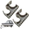 Generico Boat Awning Pole Clamp 2pcs Convenient To Install Top Frame Support Clips