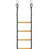 PQLXJJYUR Scala Di Corda For Barca A 4 Gradini Marina Pieghevole Salita Facile | Scaletta d'imbarco portatile in corda for gommone, kayak, motoscafo, canoa