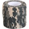 NUSITOU Nastro Adesivo Mimetico Camouflage Autoadesivo 5cm X 4, 5m | Non Tessuto Multifunzionale, Elasticità Contrattile, per Paintball e Outdoor Colore Casuale