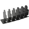 ACEXIER 6pcs AB Brave Warrior Shooting Metal Targets Set Outdoor A.-E.-G GBB Airsoft Tactical Trigger Time Practice Nock Down Target
