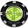NUEAYMS Golfball Marker Golf Putt Lettore verde Livelli a bolla Rotonda Strumento di Misura ad alta precisione Rotondo Durevole Alta Precisioni