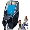 Generico Child Bike Seat Rain Cover, Portable Outdoor Wind Protection Bicycle Rain