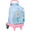 safta FROZEN - Zaino grande con ruote, Compact Evoluzione, rimovibile, ideale per bambini di diverse età, comodo e versatile, qualità e resistenza, 33 x 22 x 45 cm